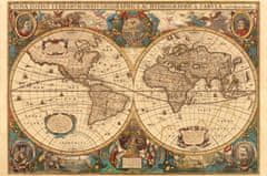 Ravensburger Rejtvény 1630-as történelmi térkép, 5000 darab