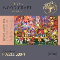 Trefl Wood Craft Origin puzzle Varázslatos világ 501 db