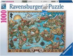 Ravensburger Rejtély Rejtélyes Atlantisz 1000 darab