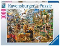 Ravensburger Rejtvény Zavar egy 1000 darabos galériában