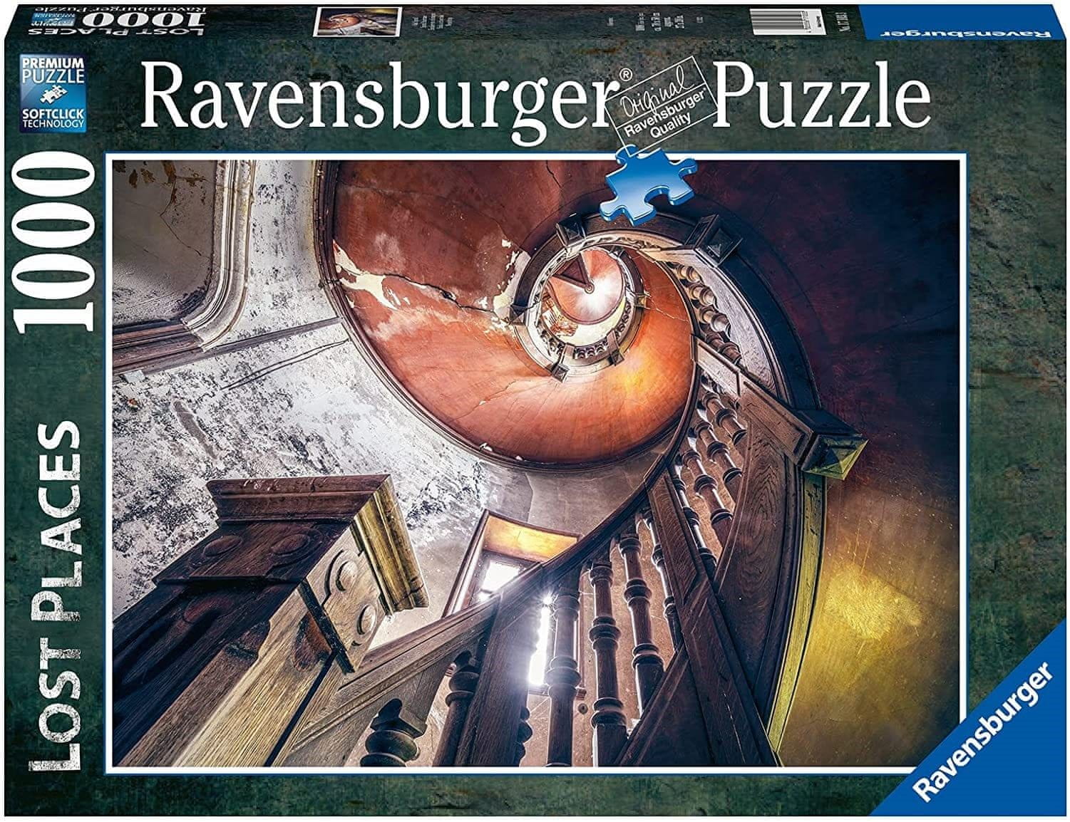 Ravensburger Rejtvény Elveszett helyek: Tölgy spirál 1000 db