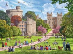 Ravensburger Puzzle Királyi rezidencia, Nagy-Britannia 4x500 db