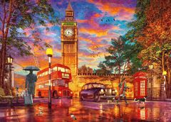 Ravensburger Puzzle Sunset in Parliament Square, London 1000 db
