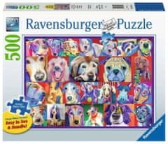 Ravensburger Puzzle Hello dogs XXL 500 db