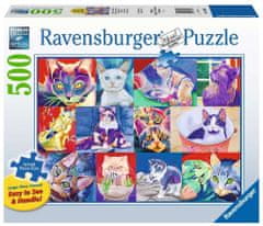 Ravensburger Puzzle Hello kittens XXL 500 db