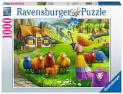 Ravensburger Puzzle Wool shop Boldog bárány 1000 db