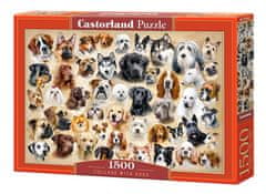 Castorland Kutya kollázs puzzle 1500 darab