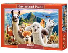 Castorland Puzzle Selfie láma Macchu Picchuban 1000 darab