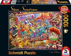 Schmidt Puzzle Cat Mania 1000 db