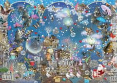 Schmidt Puzzle Blue Christmas Sky 1000 db