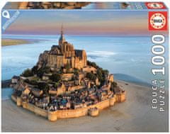 EDUCA Mont Saint Michel puzzle a levegőből 1000 darab