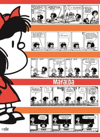 Clementoni Mafalda puzzle 500 darab