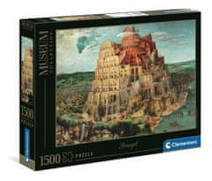 Clementoni Puzzle Múzeum Gyűjtemény: Bábel tornya 1500 db