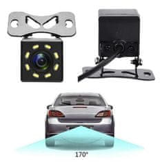 motoLEDy Visszatérő kamera, parkoló érzékelők, monitor - set