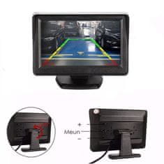 motoLEDy Monitor, hátsó nézet fényképezőgép kijelző