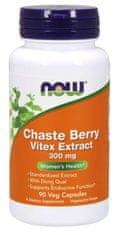 NOW Foods Chaste Berry Vitex kivonat, 300 mg, 90 Növényi kapszula