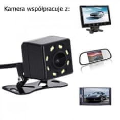 motoLEDy Visszatérő kamera, parkoló nap / éjszaka IP68 140