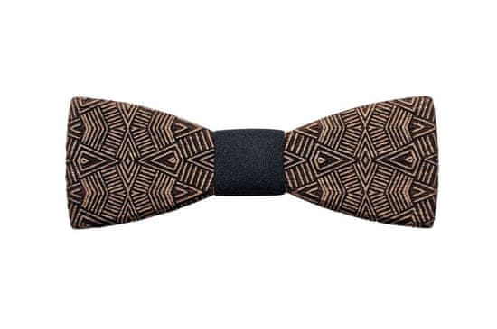 BeWooden férfi fa csokornyakkendő African Bow Tie univerzális