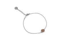 BeWooden női karkötő Argenti Hexagon Bracelet XS/S 14-18 cm