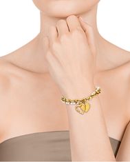 Viceroy Időtálló aranyozott karkötő gyöngyökkel Chic 1363P01012