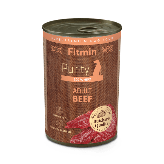 Fitmin Dog Purity tin beef 6x400 g