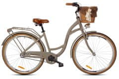Goetze  Style Alumínium Női kerékpár 3 fokozat 160-185 cm magassag, Barna