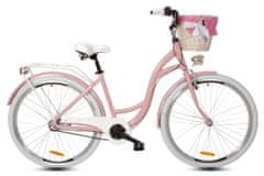 Goetze  Style Alumínium Női kerékpár 3 fokozat 160-185 cm magassag, Rózsaszín