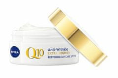 Nivea Tápláló ránctalanító nappali krém Q10 OF 15 (Anti-Wrinkle Extra Nourishing Cream) 50 ml