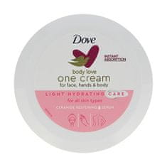 Dove Hidratáló arc- és testápoló krém Body Love (Light Hydratation Care) 250 ml