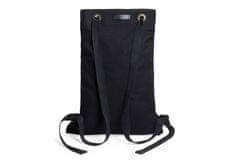BeWooden unisex gyakorlati hátizsák fa részlettel Vonalak Mini hátizsák fekete egyetemes