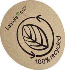Lamela Virágcserép Lilia Eco Coffee, jumper, espresso, Ø 255mm