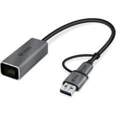 Yenkee USB-C RJ-45 Ethernet-hez, YTC 013