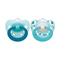 Nuk Signature Soother 0-6m 2db fiú - 0-6m
