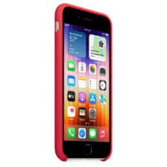 Apple Szilikon védőtok iPhone SE számára MN6H3ZM/A, piros