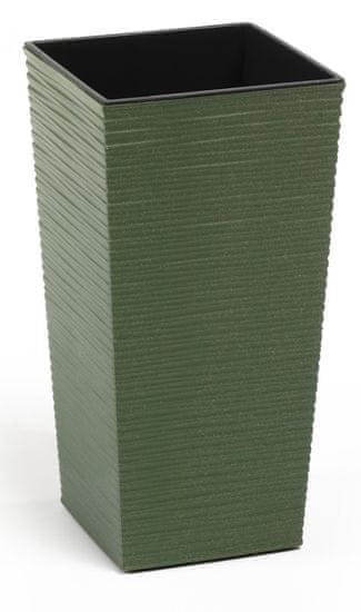 Lamela Finezia Eco wood dluto, zöld, 400x400x750 mm