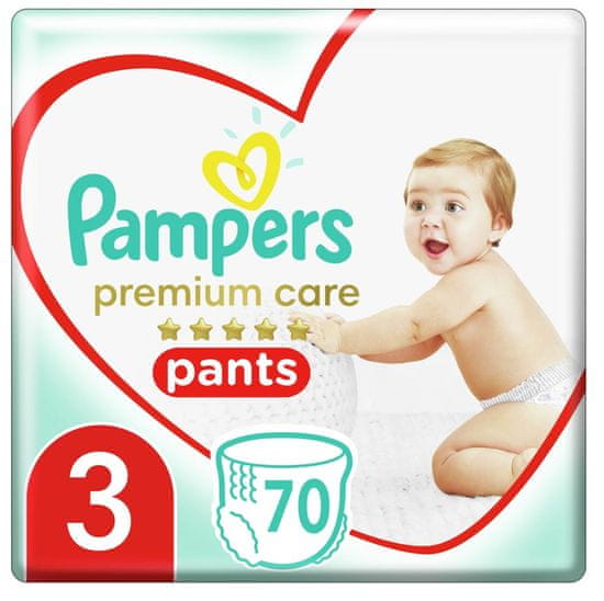 Pampers Premium Care Pants, 3-as méret, 70 bugyipelenka