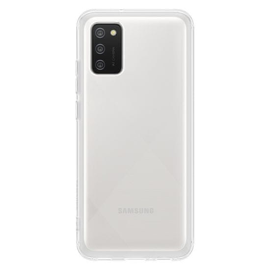 SAMSUNG Samsung Soft clear védőtok Samsung Galaxy A02s EU telefonra KP14745 átlátszó
