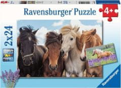 Ravensburger Puzzle Horse love 2x24 db