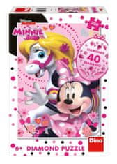 Minnie Mouse 200 darabos, diamond puzzle