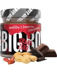 Big Boy Grand Zero étcsokoládéval 250 g, földimogyoró-csokoládé
