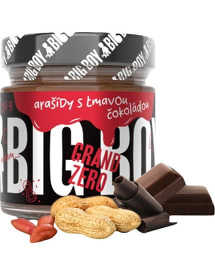 Big Boy Grand Zero étcsokoládéval 250 g