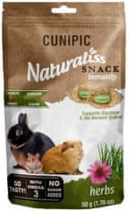 Cunipic Naturaliss snack Immunitiy kisemlősöknek 50 g