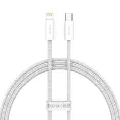 BASEUS Dynamic kábel USB-C / Lightning PD 20W 1m, fehér