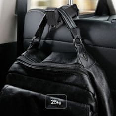 BASEUS Back Seat autóstartó fejtámlára rögzíthető, fekete