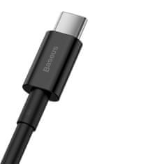 BASEUS Superior kábel USB / USB-C 66W 6A 1m, fekete