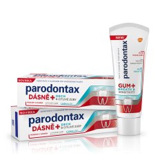 Parodontax Fogkrém Gums + Breath & Sensitive Teeth, 2x75ml