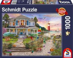 Schmidt Puzzle House a tengerparton 1000 db