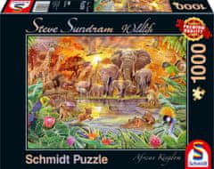 Schmidt Puzzle Vad természet: Afrikai Királyság 1000 darab