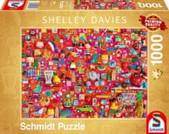 Schmidt Puzzle Vintage: Játékok 1000 db