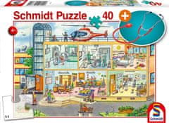 Schmidt Rejtvény Gyermekkórház 40 db + gyereksztetoszkóp